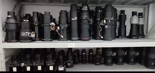 Christie lenses of various focal lengths