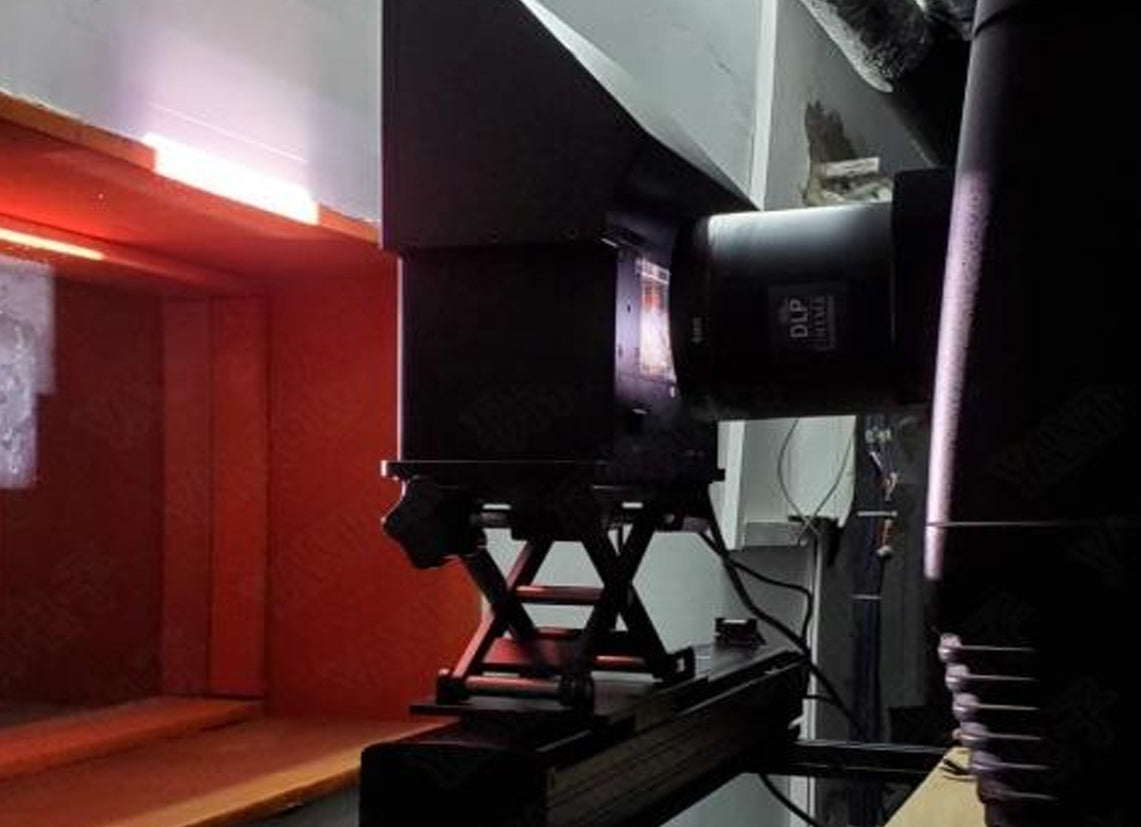 Cinema dual beam 3D system